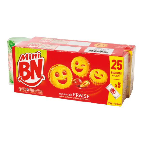 BN(R) 				Gefüllte Minikekse, 2er-Packung