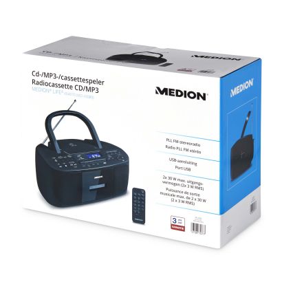 Cd-/mp3-/cassettespeler