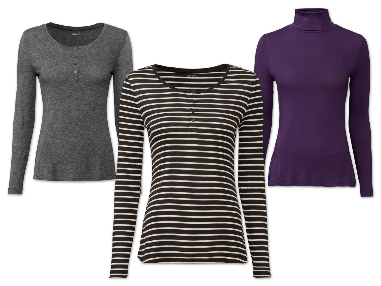 ESMARA(R) Damen Thermo-Langarmshirt1