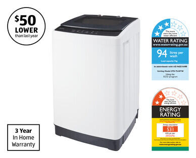 7kg Top Load Washing Machine