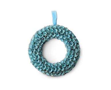 Huntington Home 18" Wood Curl Wreath