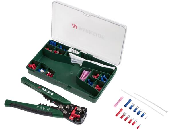 Automatisk avisolering- och krimptång-set