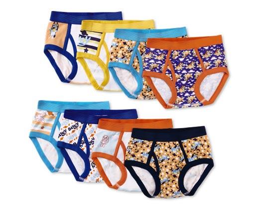Toddlers Boys' 8-Pack or Girls' 10-Pack Underwear