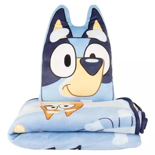 Kids Pillow & Blanket Set - Bluey