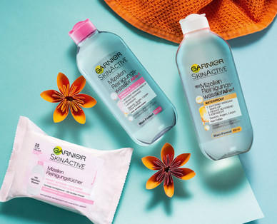 GARNIER Reinigungswasser/ Reinigungstücher