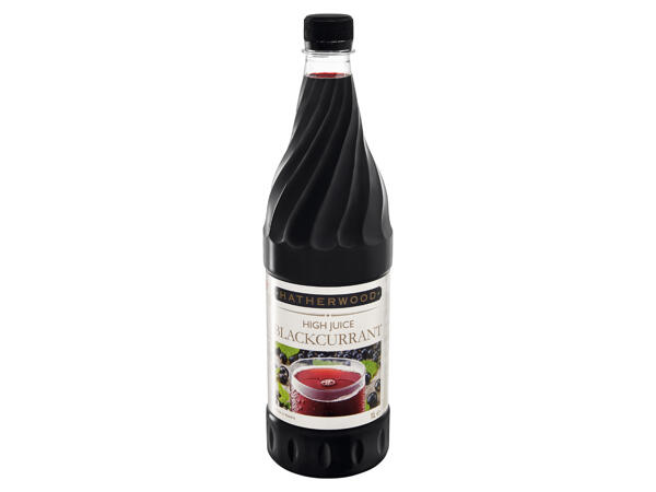 SIRUP Z ČERNÉHO RYBÍZU