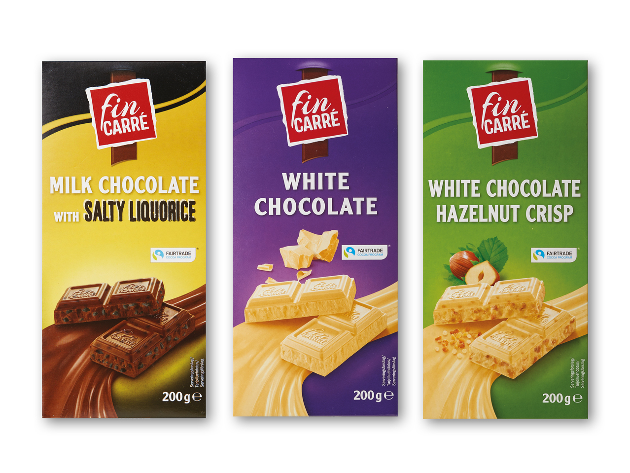Fin Carré chokolade