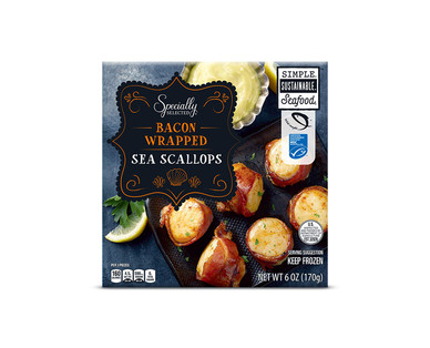 Specially Selected Bacon-Wrapped Scallops