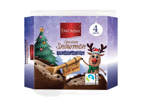 Chocolate Snowman