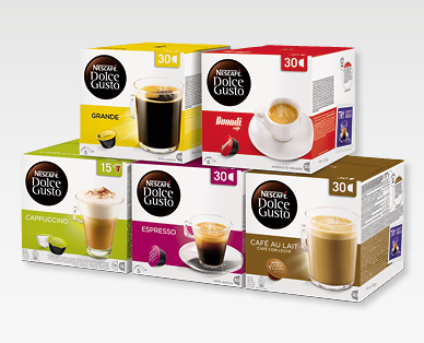 Capsules de café NESCAFÉ(R) DOLCE GUSTO(R)