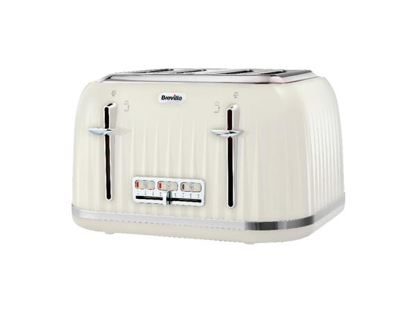 Breville Impressions 4 Slice Toaster - Cream