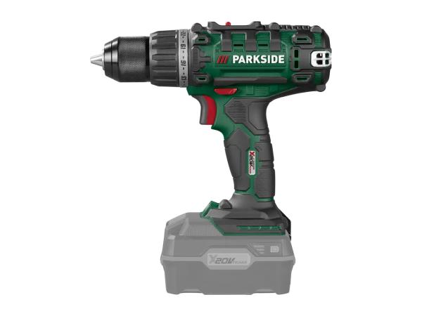 Parkside 20V Cordless Drill Driver - Bare Unit