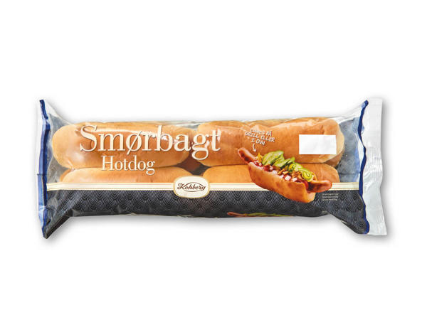 KOHBERG Hotdogbrød smørbagt