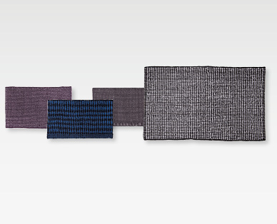 Tapis de salle de bain "chenille" MY LIVING STYLE