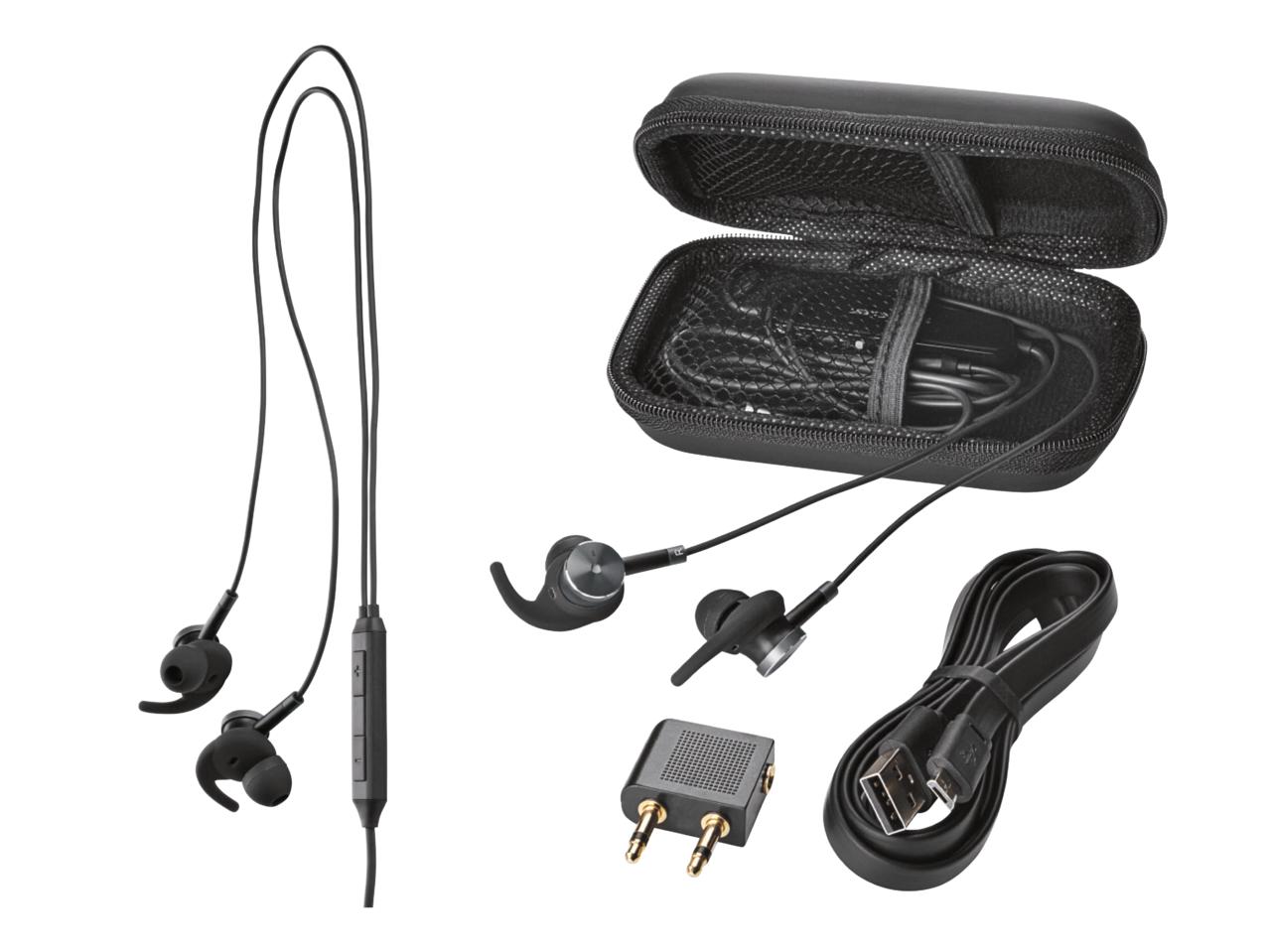 SILVERCREST Noise Cancelling In-Ear Headphones