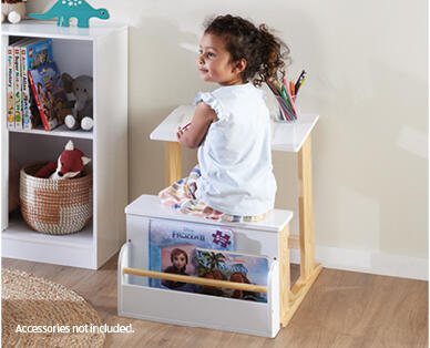 Children's Desk and Chair with Storage