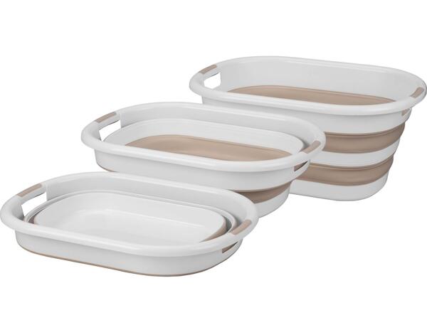 Collapsible laudry basket, 37l