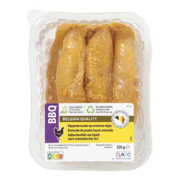Braisade de poulet façon orientale