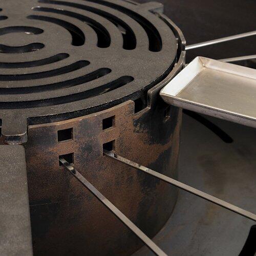 MR GRILL Feuerschale mit Grillring 80cm Zubehör
