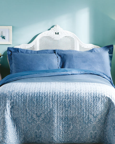 Chambray King Duvet Set