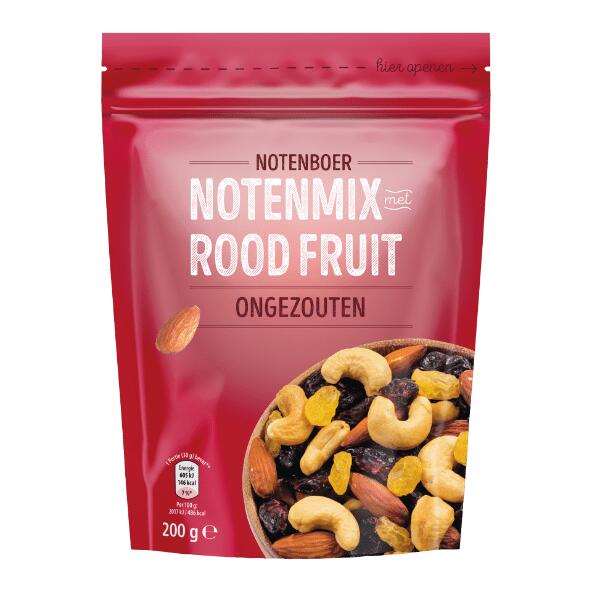 Notenboer notenmix rood fruit