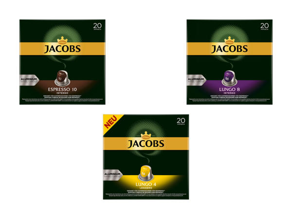 Capsules de café aluminium Jacobs