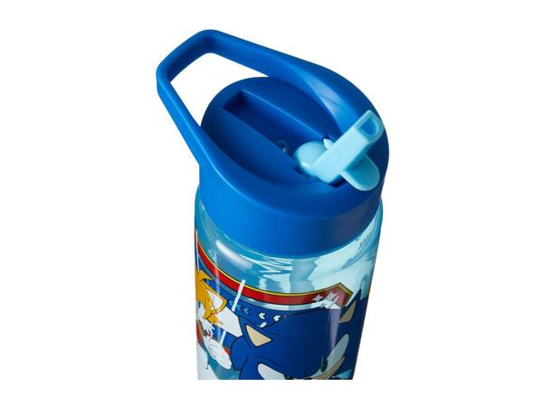 Sonic the Hedgehog 600ml Character Water Bottle