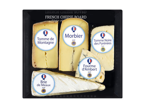 Plateau de fromages français