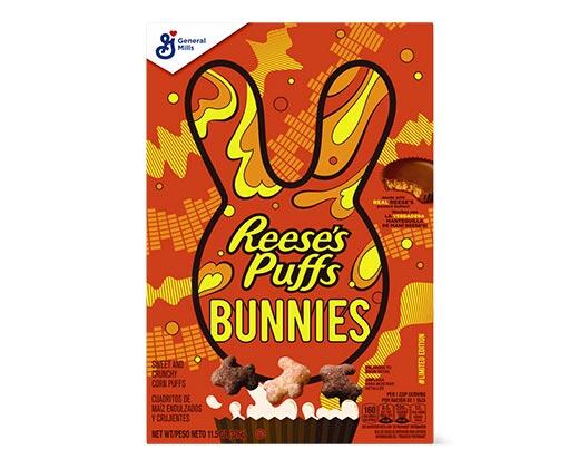 General Mills 
 Reese's PB Puff Bunnies Cereal