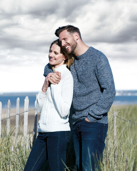 Avenue Ladies Cable Knit Jumper