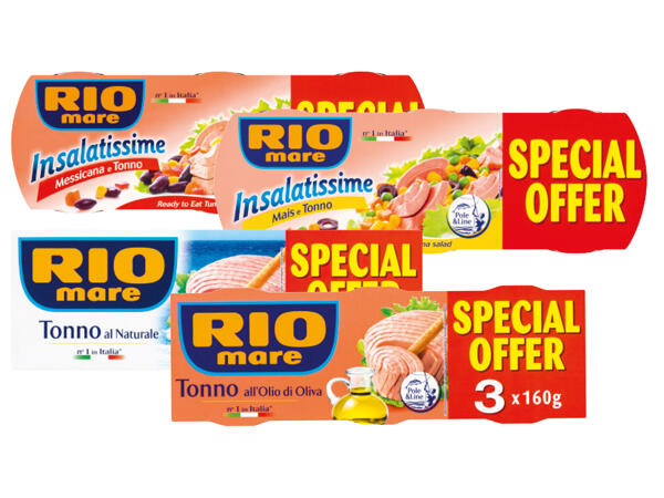 Rio Mare Thunfisch oder Insalatissime