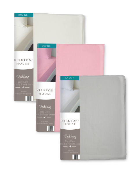 Double Easy Care Fitted Sheet
