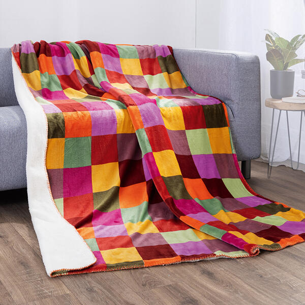 Wohndecke "Flanell-Sherpa"