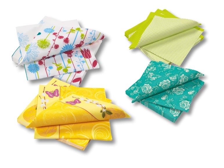 Serviettes, lot de 12