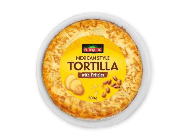 EL TEQUITO Tortilla mexikansk stil