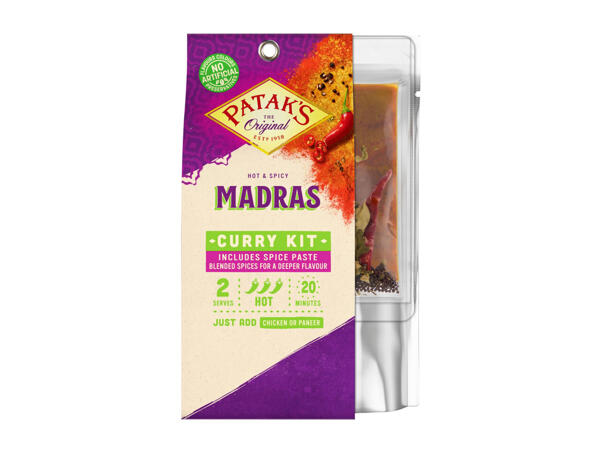 Patak's Madras Curry Kit - Lidl - Great Britain - Specials archive