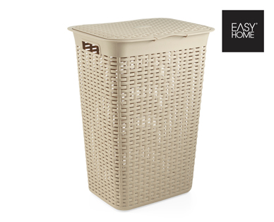 RATTAN-LOOK HAMPER