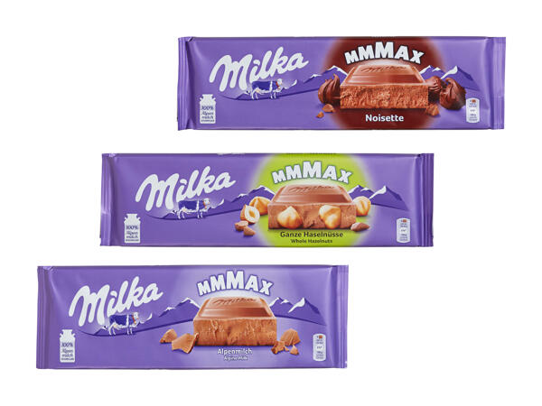 Tavolette di cioccolato Milka
