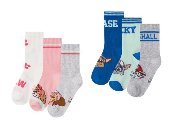 Chaussettes, set de 3 paires