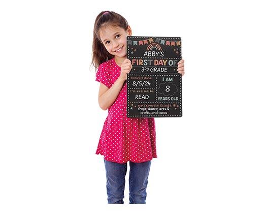 Pembrook School Milestone Chalkboard