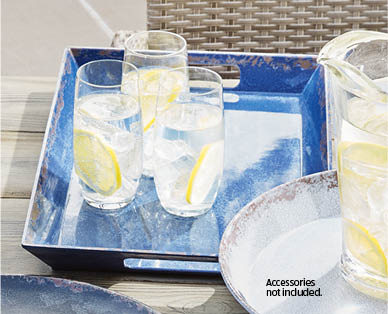 Premium Melamine Rectangle Tray