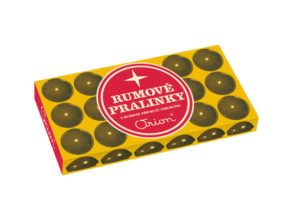 RUMOVÉ PRALINKY