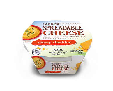 Happy Farms Preferred Bacon Sharp Cheddar or Sharp Cheddar Pub Spread