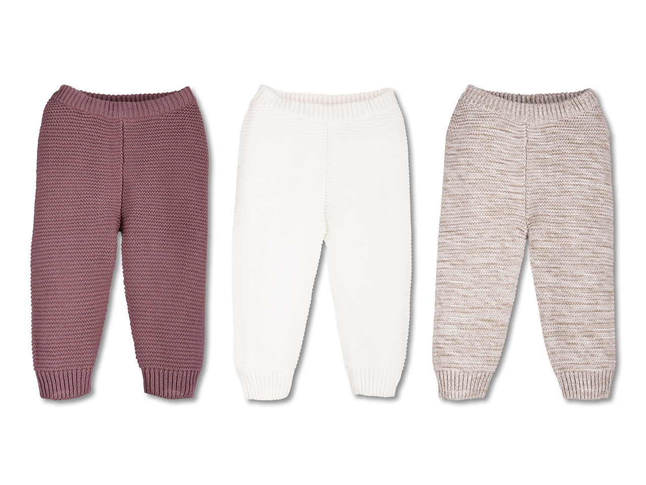 Pantalon en maille pour bébé1