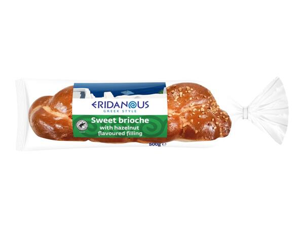 Eridanous Sweet Brioche with Hazelnut Filling