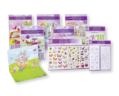Assortiment création pour le printemps/Pâques