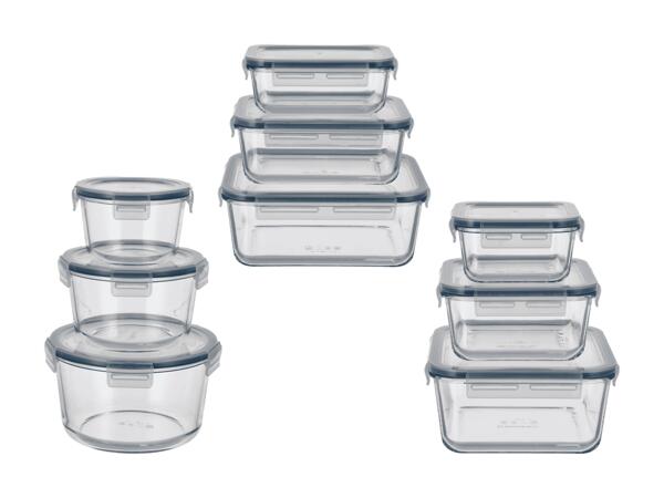 Set de boîtes de conservation premium, 3 pièces