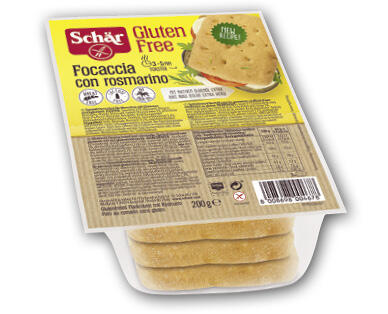 SCHÄR Focaccia con rosamarino senza glutine