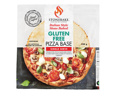 Stonebake Gluten Free Pizza Base 220g