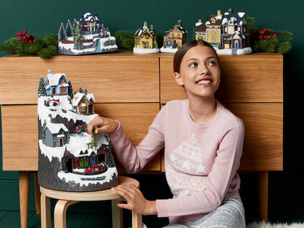 Animated Christmas Scene